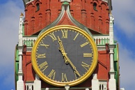 Кремлевские куранты (часы на Спасской башне Кремля)