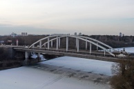 Шагая по Хорошевскому мосту