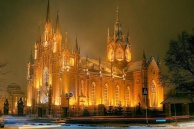 Собор Непорочного Зачатия Пресвятой Девы Марии – одно из величайших произведений архитектуры Москвы