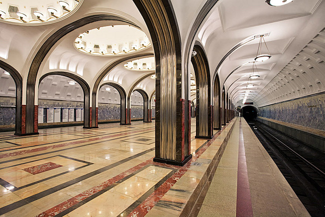 Самые красивые станции Московского метро